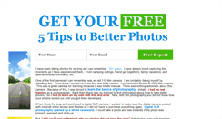 Desktop Screenshot of howtotakebetterphotos.com