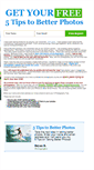 Mobile Screenshot of howtotakebetterphotos.com